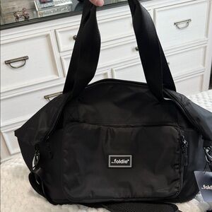Black Duffel Bag for Men